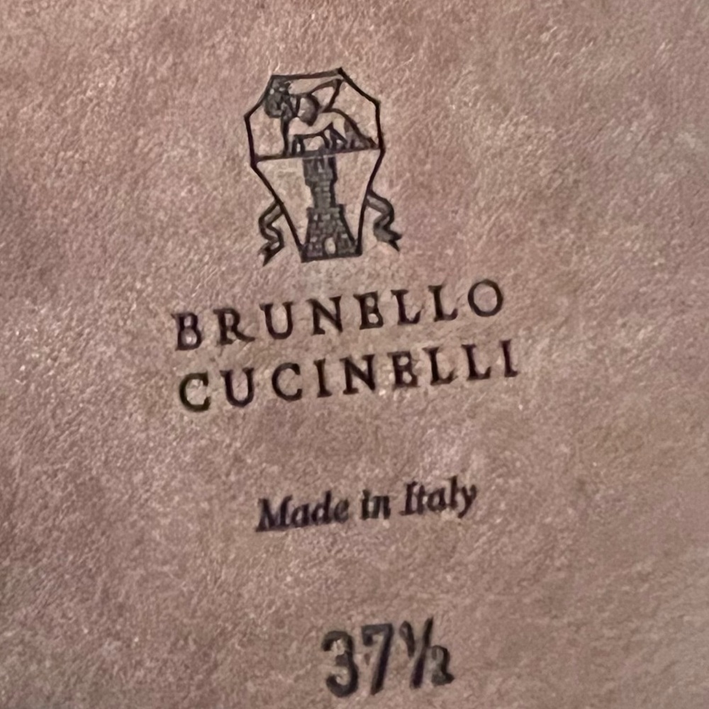 Brunello Cucinelli  Monile Brown and Black Sandals - Picture 6 of 7